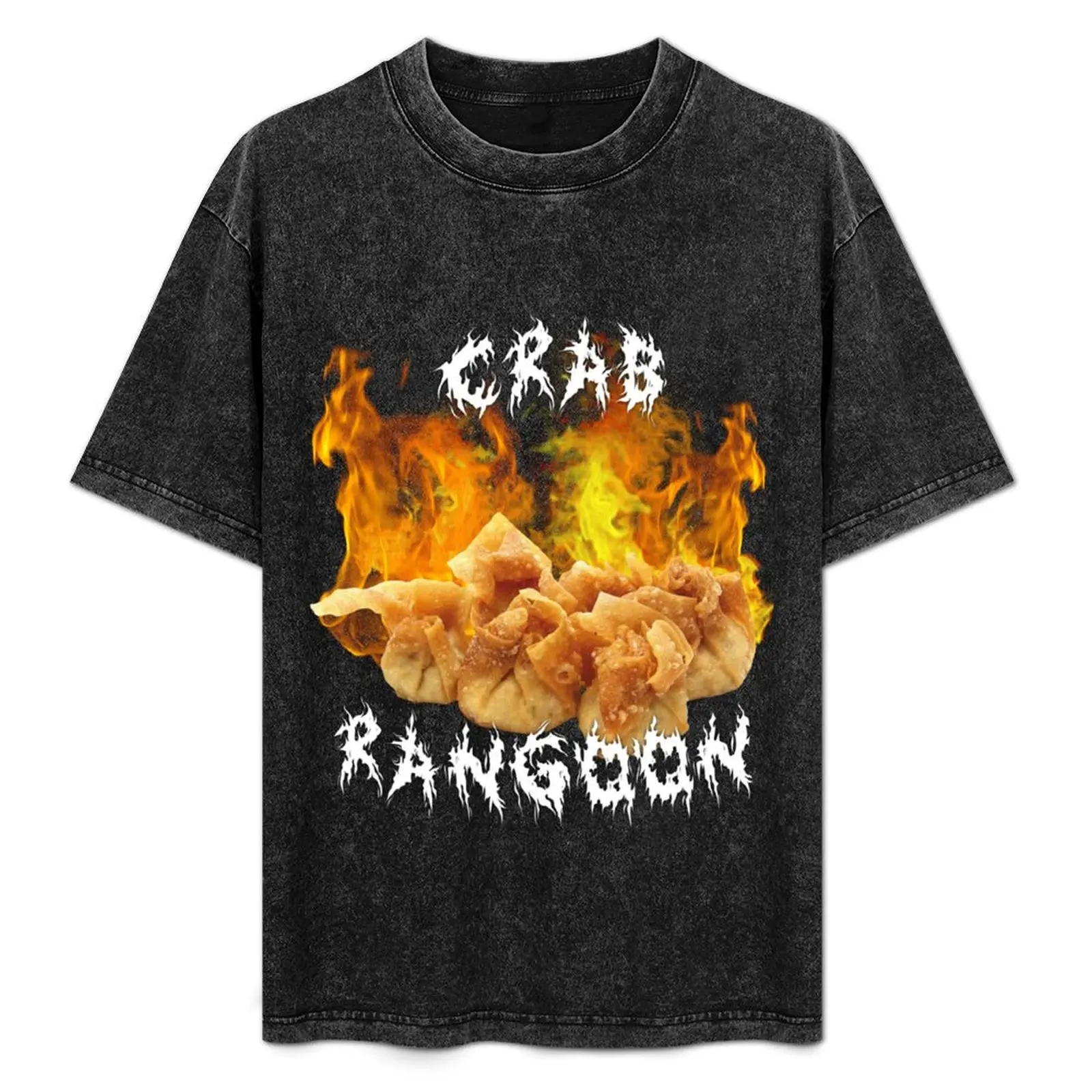 CRAB RANGOON T-Shirt basketball graphic tees luxury clothing labubu summer shirt mens graphic t-shirts anime