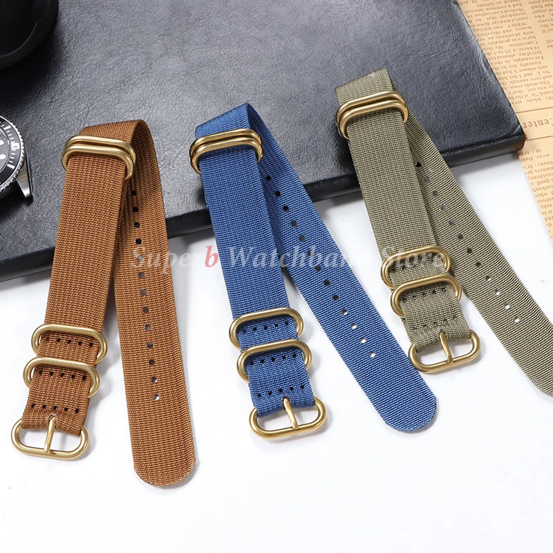 Нейлоновый ремешок для часов высокой плотности, мужские и женские ремни, тканые холщовые браслеты, спортивные браслеты, устойчивый прочный ремень, золотая пряжка