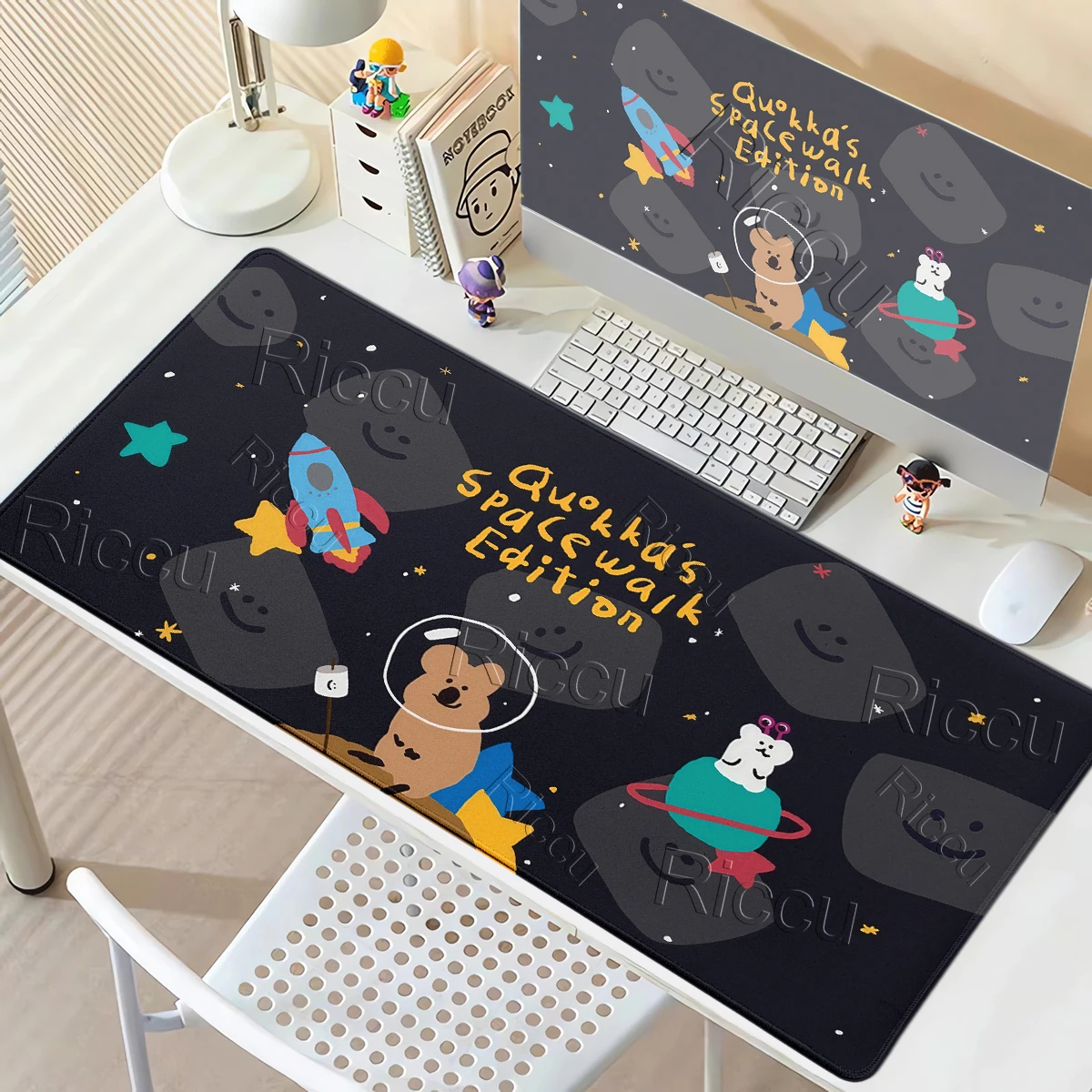 Anime Cartoon Quokka Brand D-dinotaeng-S Extended Mouse Pad PC Offices Accessories Rubber Gamer Balance Computer Mats Decoration