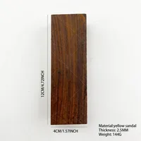 Natural Dalbergia Wood Blanks, Solid Timber Slabs for Handmade Knife Handles, Log Carving & DIY Craft Production Raw Material 6