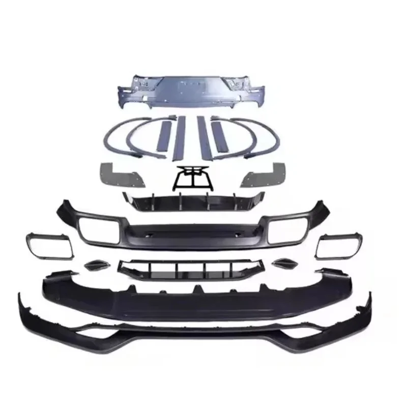 

High Quality for Caye-nne Coupe TKT Style Body Kit 2018 Front & Rear Bumper Installation Lip Accessories for 9Y0 Car