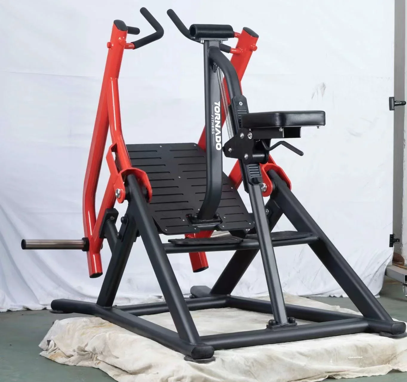 Steel Plate Loaded Machine,Gym Equipment Plate Loaded SEATED ROW Fitness Machine Steel Construction For Back Chest Exercise