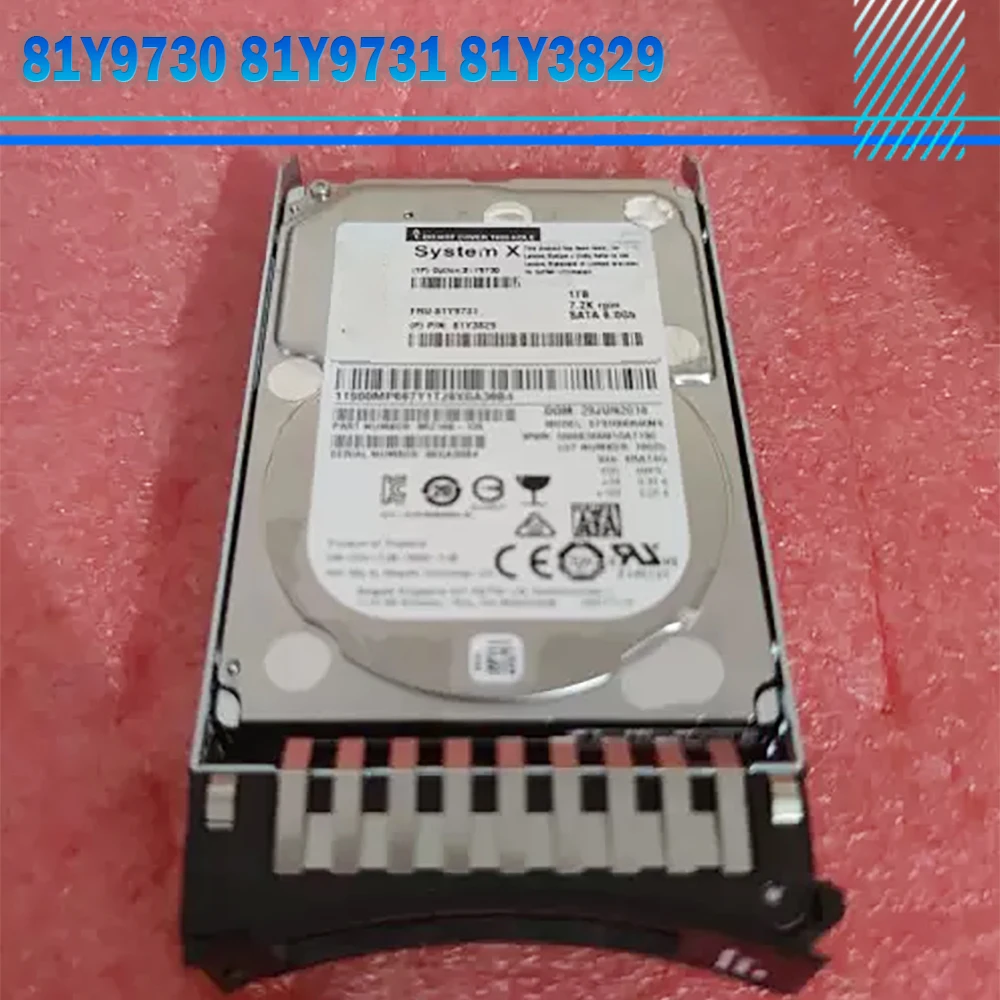 

For IBM 81Y9730 81Y9731 81Y3829 1TB 2.5'' 6G 7.2K SATA HARD DRIVE HDD For IBM