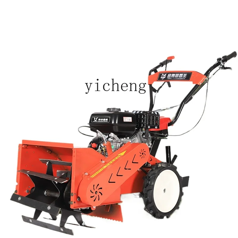 ZC Four-Wheel Drive Weeding Machine Crushed Grass Grass Ditching Diesel Weeding Machine Mini-Tiller