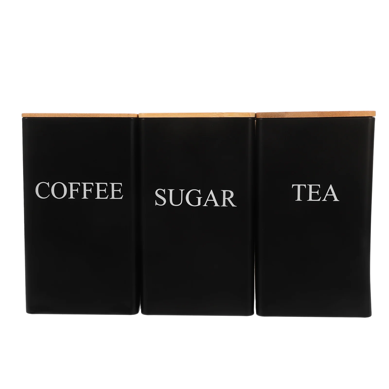 

3Pcs Metal Tea Candy Jars Airtight Containers for Kitchen Coffee Bar Household Snack Holder Tea Jar Candy Jar Snack Holder