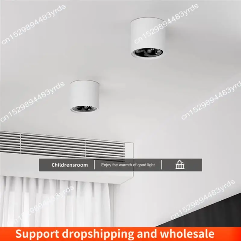 

AA86 Human Body Induction Spotlight Ceiling Sensor Light Lamp Room Surface Installed 12W 4000K