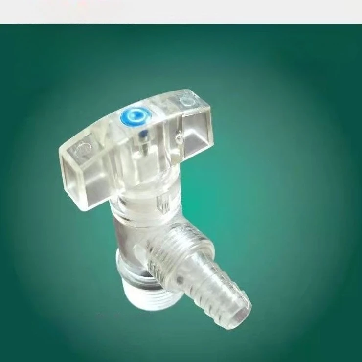 10pcs Truck Semi-trailer Truck Drip Sprinkler Accessories Plastic Triangle Valve Drain  Switch Transparent Hand Washing