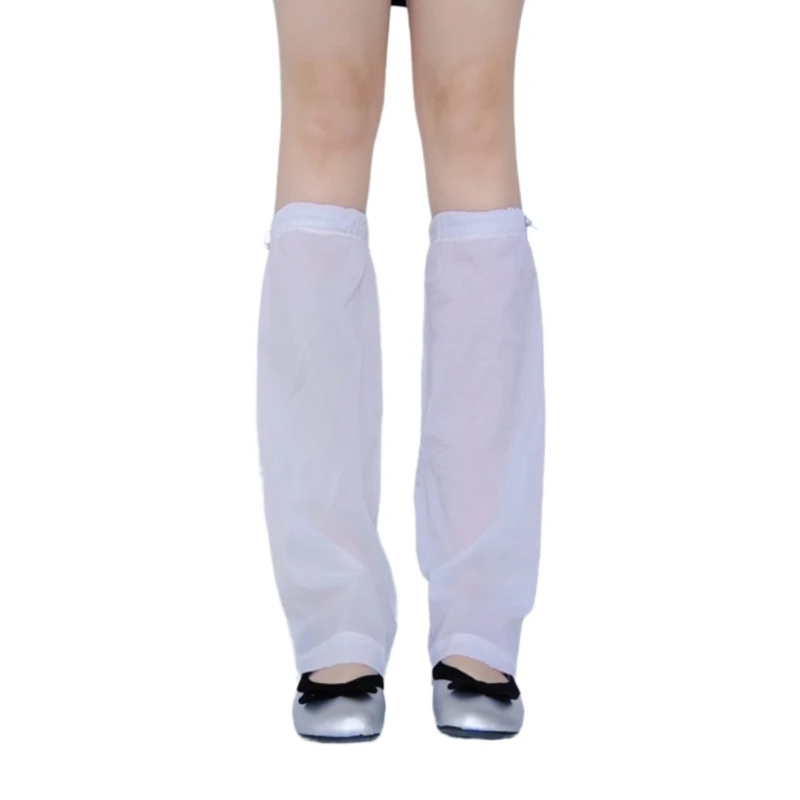 

Womens Japanese Thin Lightweight Sunscreen Flared Leg Warmer Long Socks