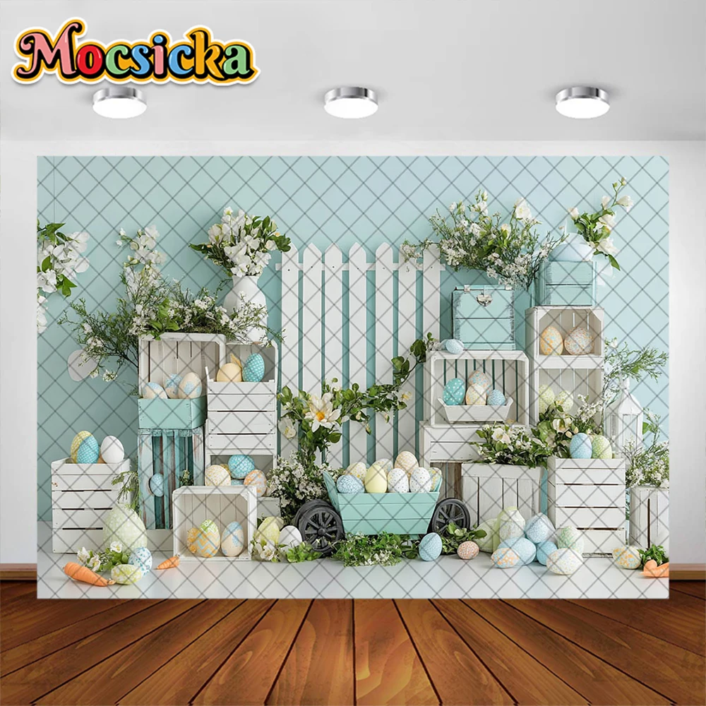 Mocsicka التصوير خلفية الربيع بيضة عيد الفصح ورود للزينة خلفية عيد ميلاد الطفل دش صورة فوتوبوث الدعامة