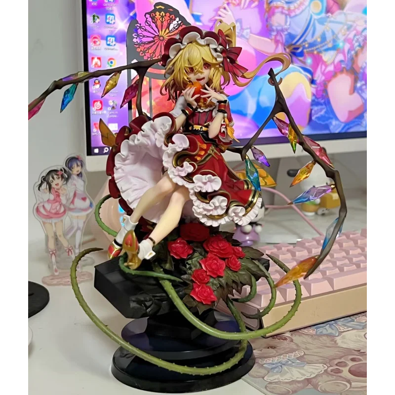 

In Stock Original Touhou Project Flandre Scarlet Figure 25cm Pvc Action Anime Figure Model Toys Collection Model Doll Gift