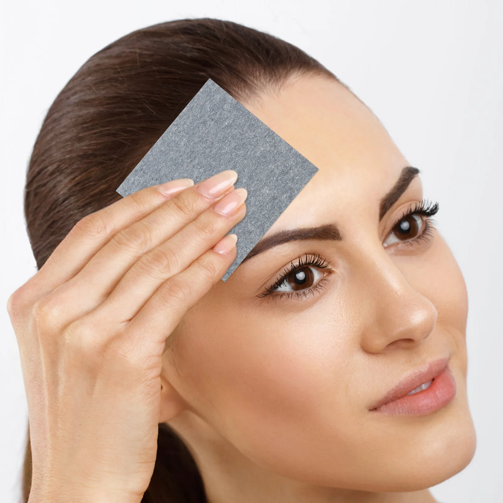200 قطعة من أوراق النشاف الورقية الممتصة لزيت الوجه للبشرة الدهنية، أوراق تنظيف رقيقة وخفيفة الوزن