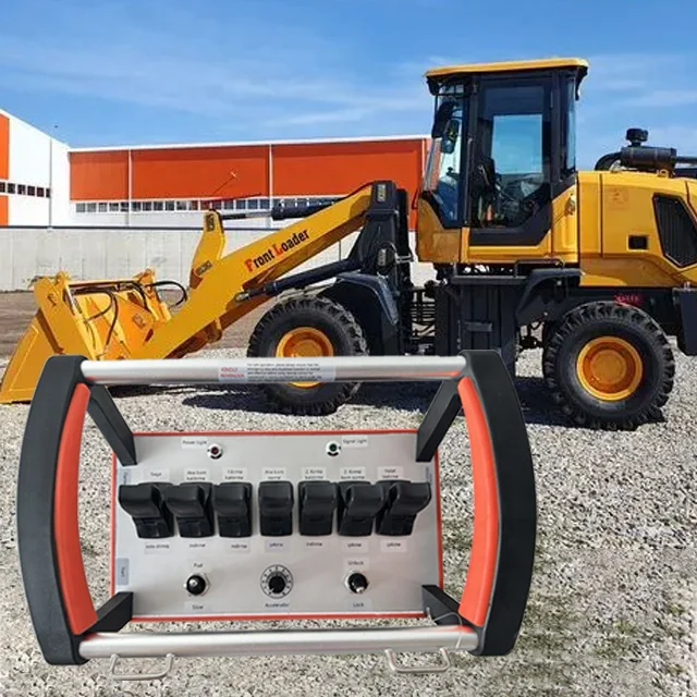 Hot sale Customized 8-Function Red Truck Crane Remote Control Proportion Control Waterproof 1-Year Warranty-Metal and Plastic Ma