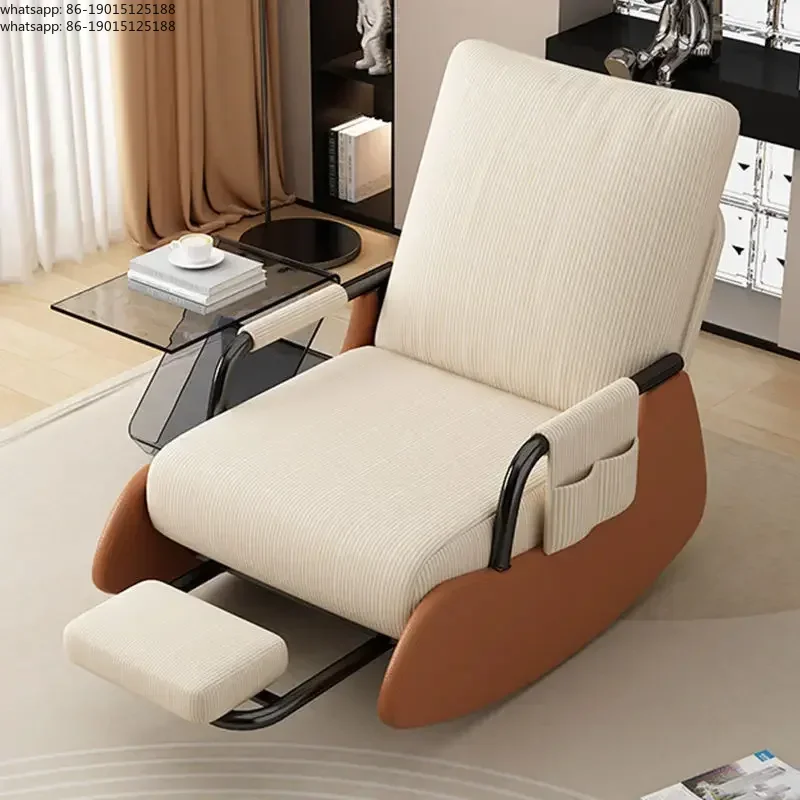 

Reclining chair lunch break folding lazy sofa adults can sit reclining office nap balcony household rocking chair