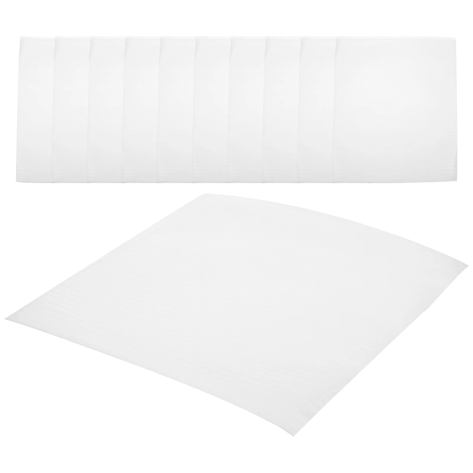 50 pz 25x30cm sacchetti cuscino avvolgere in modo sicuro piatti tazza vetreria mobili in porcellana imballaggio forniture per lo stoccaggio in movimento (bianco)