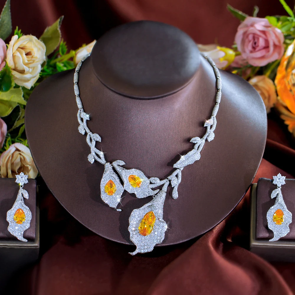 beaqueen-exquisite-yellow-white-zirconia-big-flower-leaf-necklace-and-earrings-wedding-statement-jewelry-set-for-women-t0985