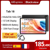 Blackview Tab 18 Tablet 12” Tablet  16(8+8)GB / 256GB 16MP 2.4K FHD+ Display 8800mAh Battery Widevine L1 MTK Helio G99