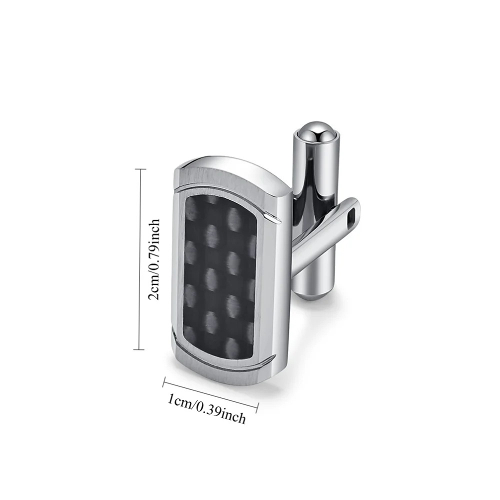 Two Tone Dot Matrix Texture Men's Cufflinks Retro Business Dress Cuff Buckle Decorative Accessories For Suits And Dresses