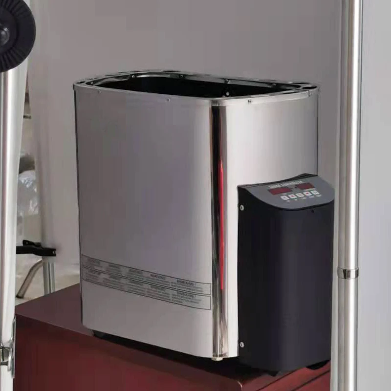 新しいサウナ炉、風呂用スチームルーム蒸気炉、8KW業務用サウナルーム加熱炉、蒸し機械装置