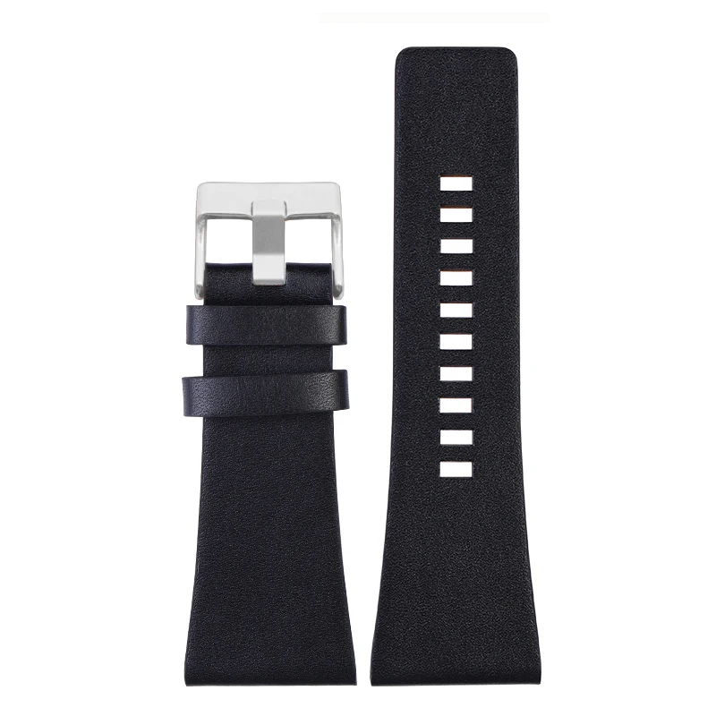 Genuine Lea/ther Strap Watchband For diesel Watches DZ4386 1657 1399 1206 4323 Black Band 22mm 24mm 26mm 27mm 28mm 30mm 32mm