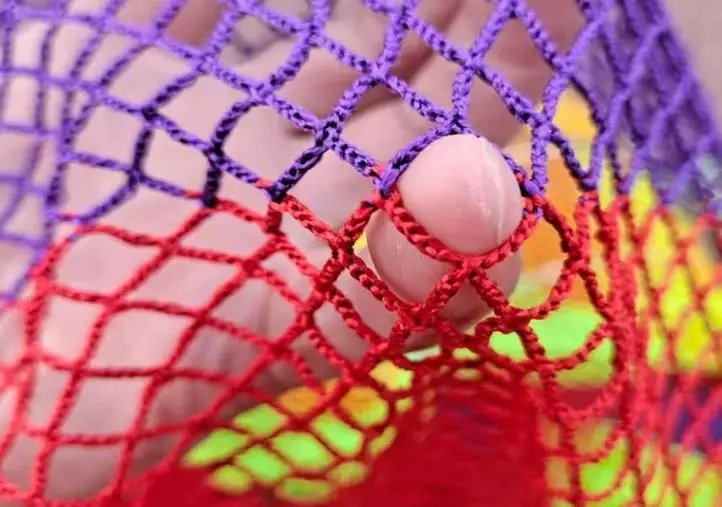 Imagem -04 - Lawaia Mão Tecido Nylon Net Colorido Peixe Bolsa de Proteção Bolsa de Pesca Secagem Rápida Malha Pequena