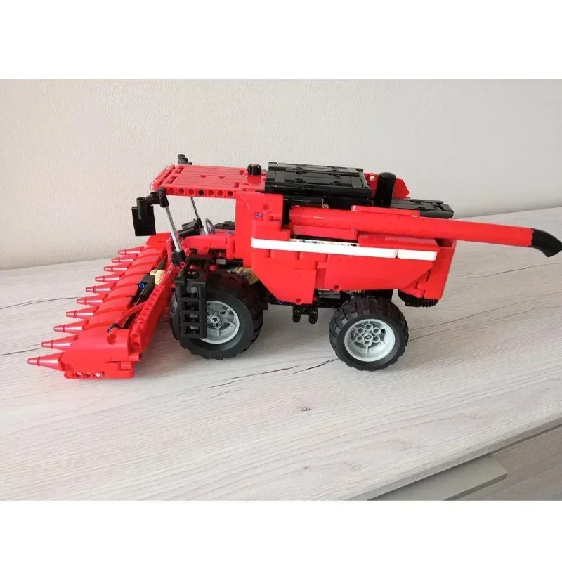 MOC-98202 fazenda rural synthe comit máquina montagem emenda bloco de construção modelo moc criativo menino bloco de construção brinquedo presente