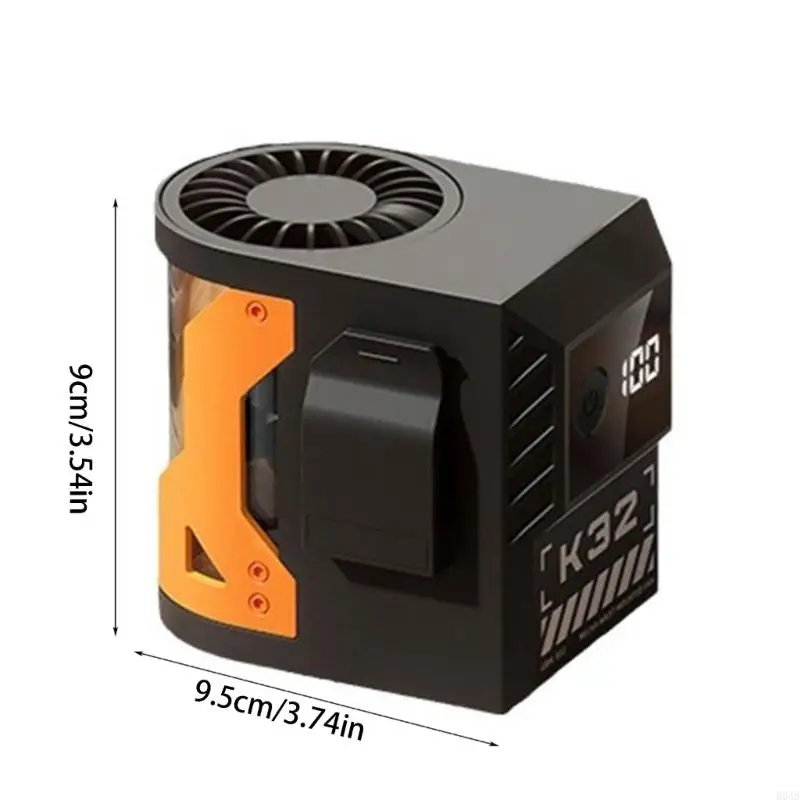 D0AB Belt Fean Fan USB-талия Повторный вентилятор.