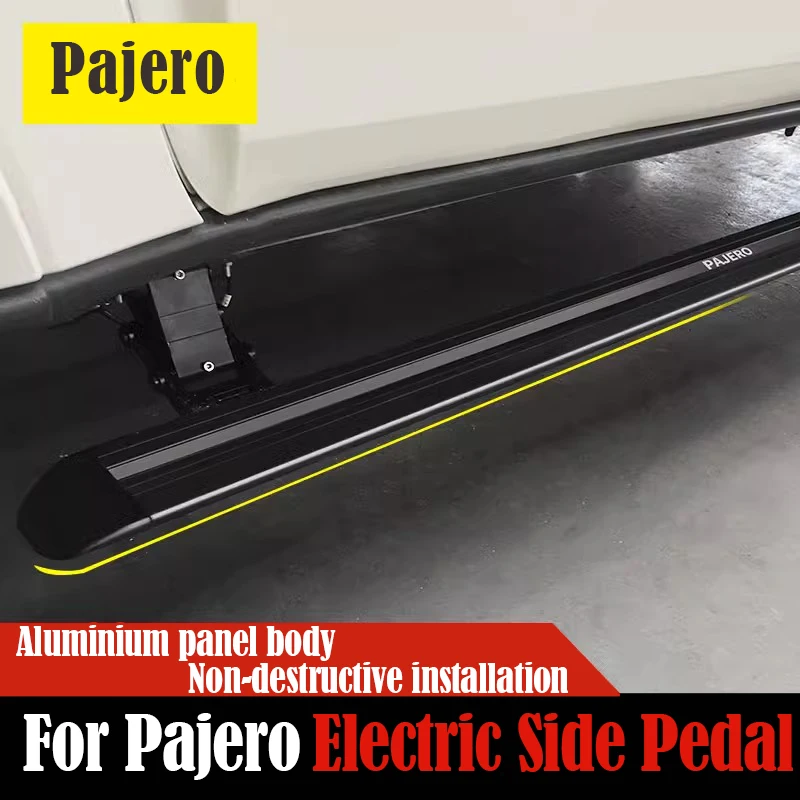 

Nerf Bars Running Boards For Mitsubishi V97 V93 V73 Montero Pajero Electric Side Bar Pedal Pajero Side Steps Accessories