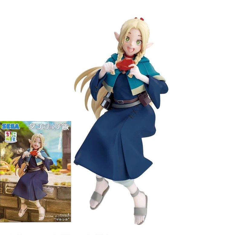 SEGA Genuine PM Delicious In Dungeon Marcille Luminasta Anime Action Figures Toys For Boys Girls Kids Gift Model Ornaments