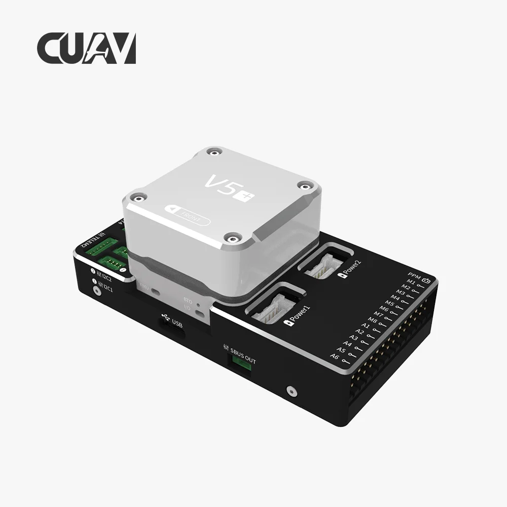 

CUAV Pixhack V5 + more than four shaft rotor VTOL uav flight control board PX4 FMUv5 APM support