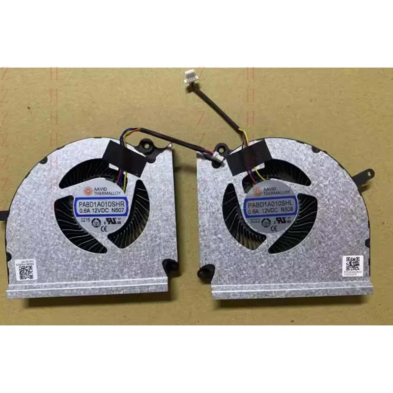 

ZZHH For MSI 17S1 17S2 GE78H GP78H CPU GPU Fan PABD1A010SHR N507 PABD1A010SHL N508