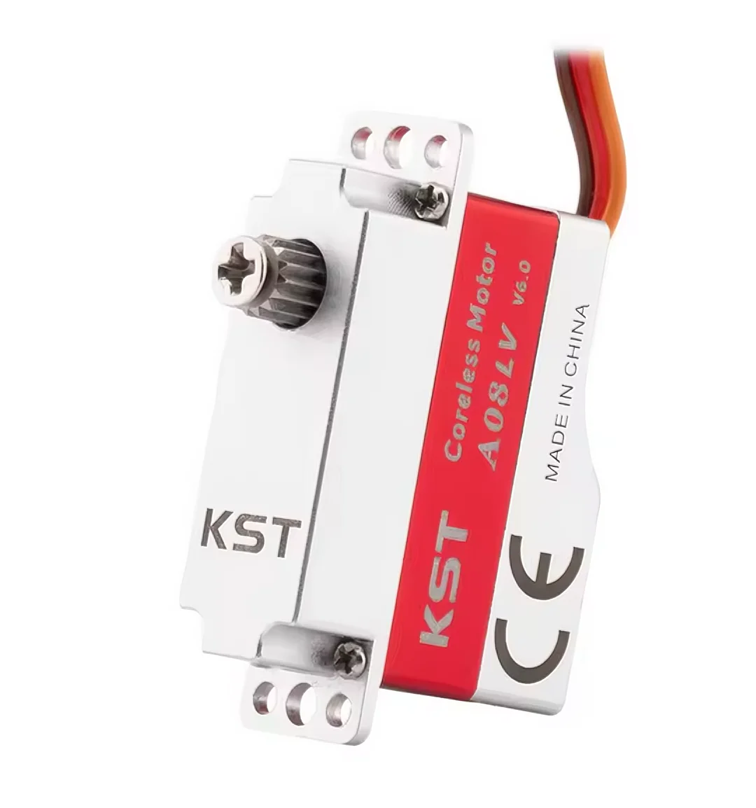 KST A08 LV V6.0 Dual Ball Bearing Micro Coreless Digital 1S Servo 2.0Kgf.cm 0.15sec for DLG F3K Gliders