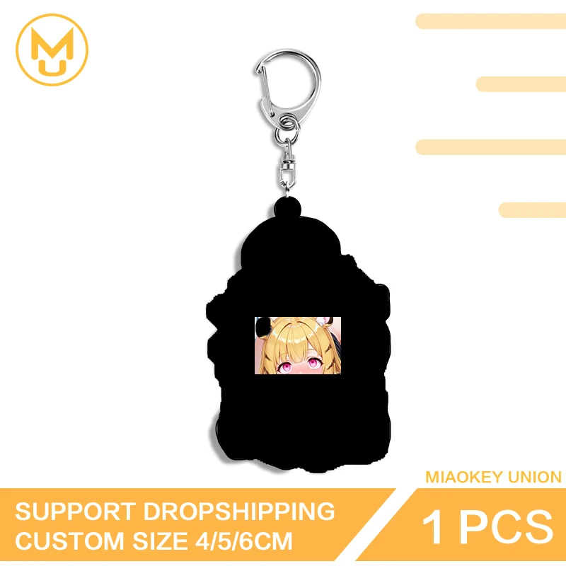 Porte-clés Ju Fufu Zenless Zone Zero Enchanting Silhouette Lively, fantaisie, léger, très vendu, multifonction, durable