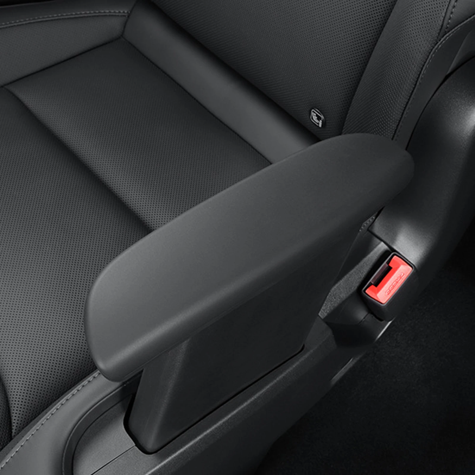 For 2025Tesla Model YL Second Row Armrest Protective Cover Dirt-Resistant Wear-Resistant Handrail Protect Sleeve Car Accessories