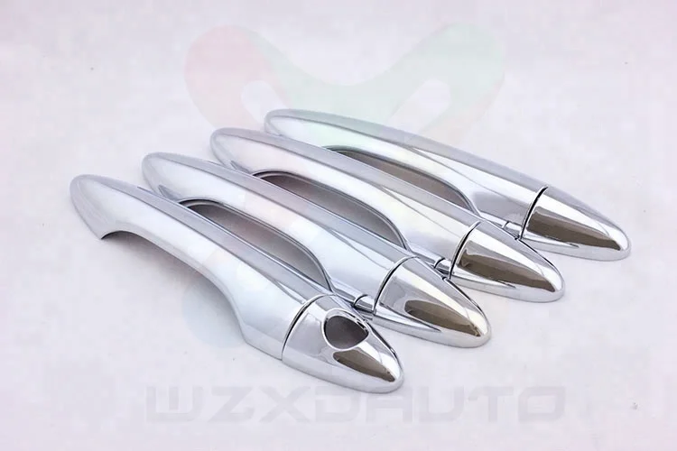 High Quality 25Pcs ABS Exterior  Trim Chrome Kits Cover Car Accessories Full Set For HYUN-DAI IX35 2013+