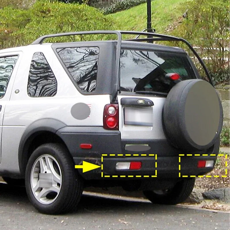 

2PCS For Land Rover Freelander 1 1998 1999 2000-2004 Discovery 2 II 2003 2004 Turn Signal Bumper Brake Lamp Cover shell No bulb