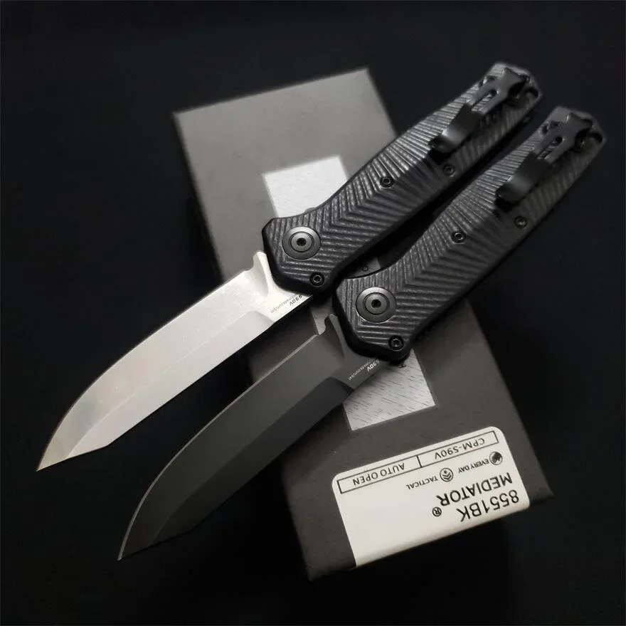 BM Mediator 8551 BK AU. to Folding Knife 3.3'' S90V Cerakote Blade G10 Handle Outdoor Survival Hunting EDC Pocket Camping Knife