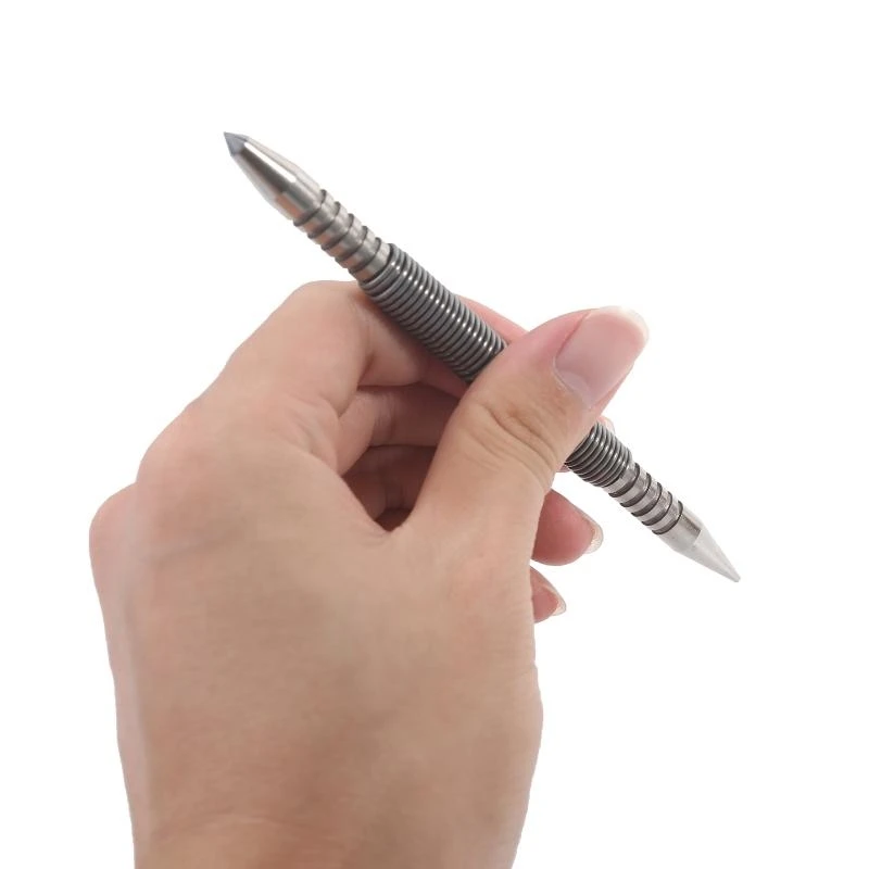 Y3NA Center Puncher Metal Center Spring Tool Double for Head for Head