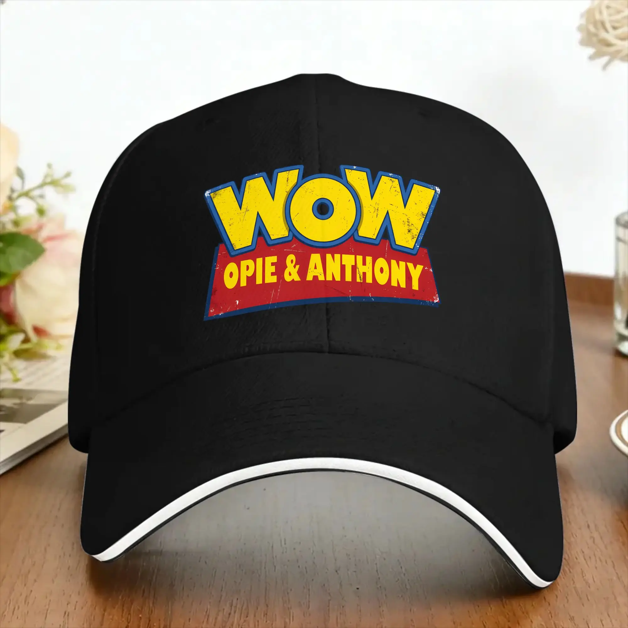 Opie And Anthony American Talk Show Radio Program Baseball Cap  Tennis Skate Dropshipping Hip Hop Hats Trendy Baseball Caps