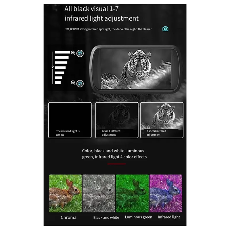 

New 4.5-Inch Screen 4K Night Vision Device HD Photo And Video Digital Binoculars Outdoor Infrared Night Vision Telescope-B09B