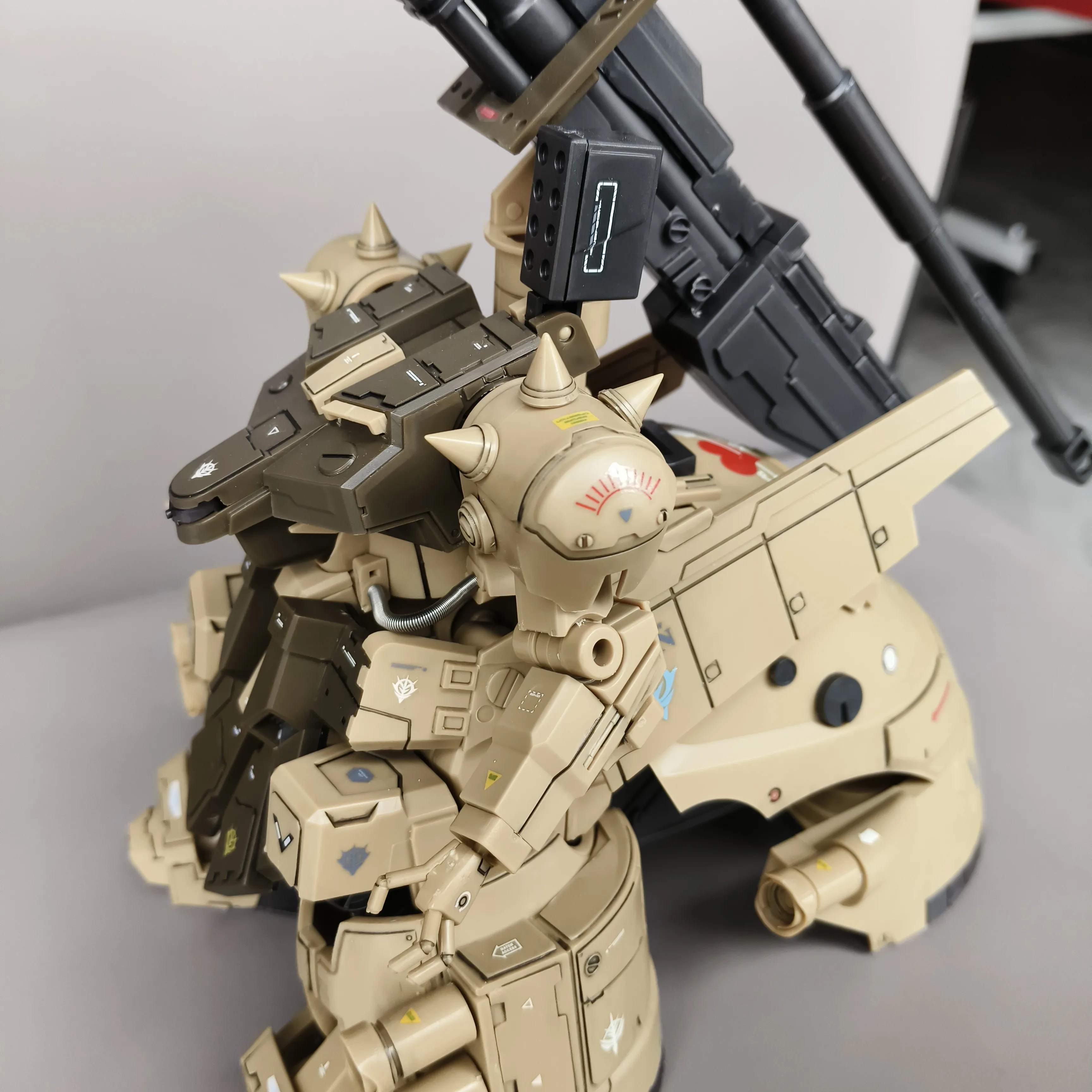 1/100 YMS-16M XAMEL Anime-Figuren neue Version ABS-Material XAMEL Actionfiguren zusammenbauen Zimmer Ornament Junge Sammlung Spielzeug Geschenke