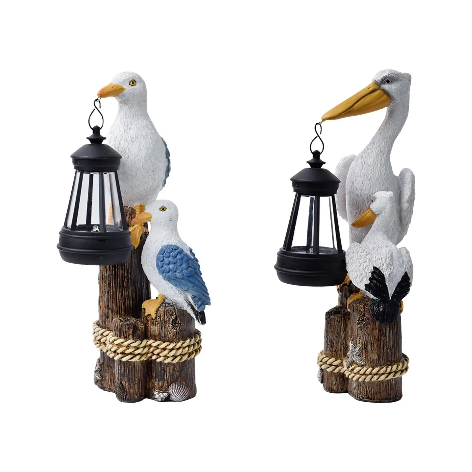 

Garden Solar Light Waterproof LED Path Lamp Bird Landscape Fairy Garden Sculpture for Outside Pathway Balcony Courtyard Patio