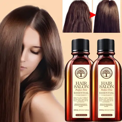 헤어 트리트먼트 에센셜 오일 리페어 손상된 모발 건조 개선 케어 영양 부드럽고 부드러운 모근 강화 케어 세럼, 모발 트리트먼트 손상된 모발 관리 세럼