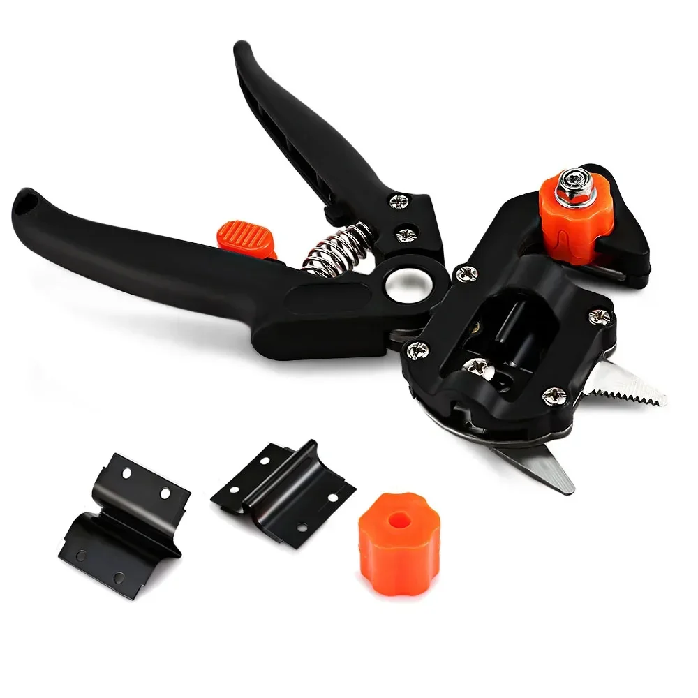 

Многофункциональные садовые ножницы для обрезки, секатор для привитых деревьев, обрезная машина + 2 лезвия, садовые инструменты для бонсай