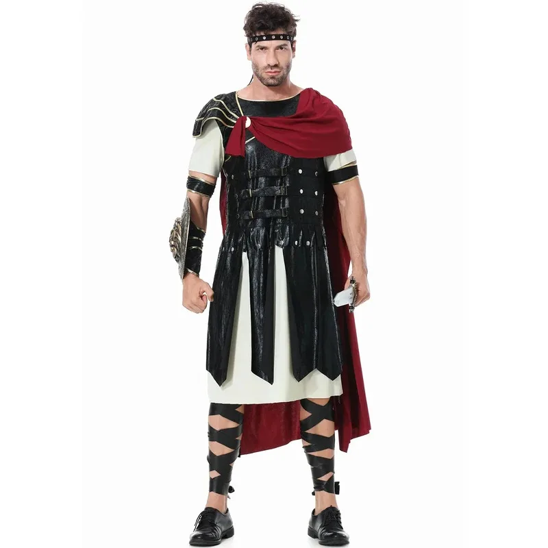 

Medieval Roman Spartan Warrior Gladiator Cosplay Adult Royal Knight Soldier Xena Caesar Princess Halloween Costume