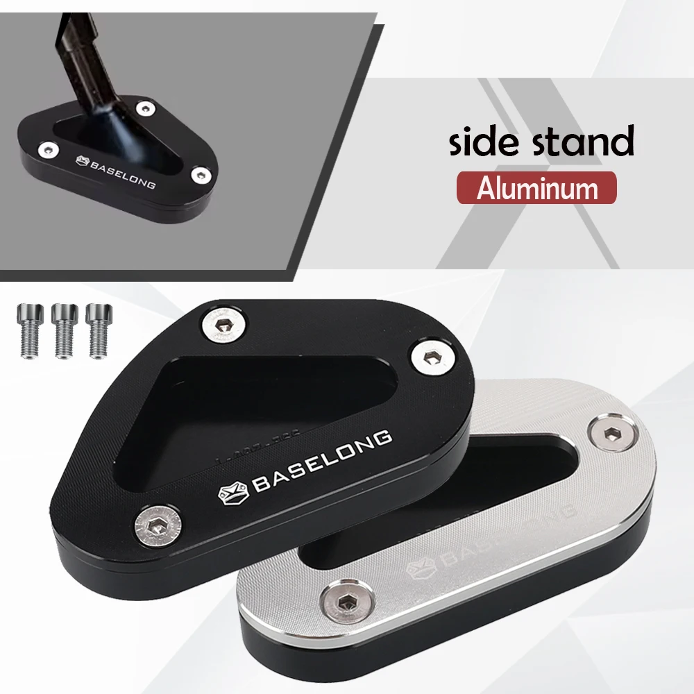

For Suzuki GSXR600 GSX-R600 GSXR750 GSX-R750 GSXR1000 GSX-R1000 2011~2024 2025 CNC Kickstand Extension Pad Foot Side Stand Plate