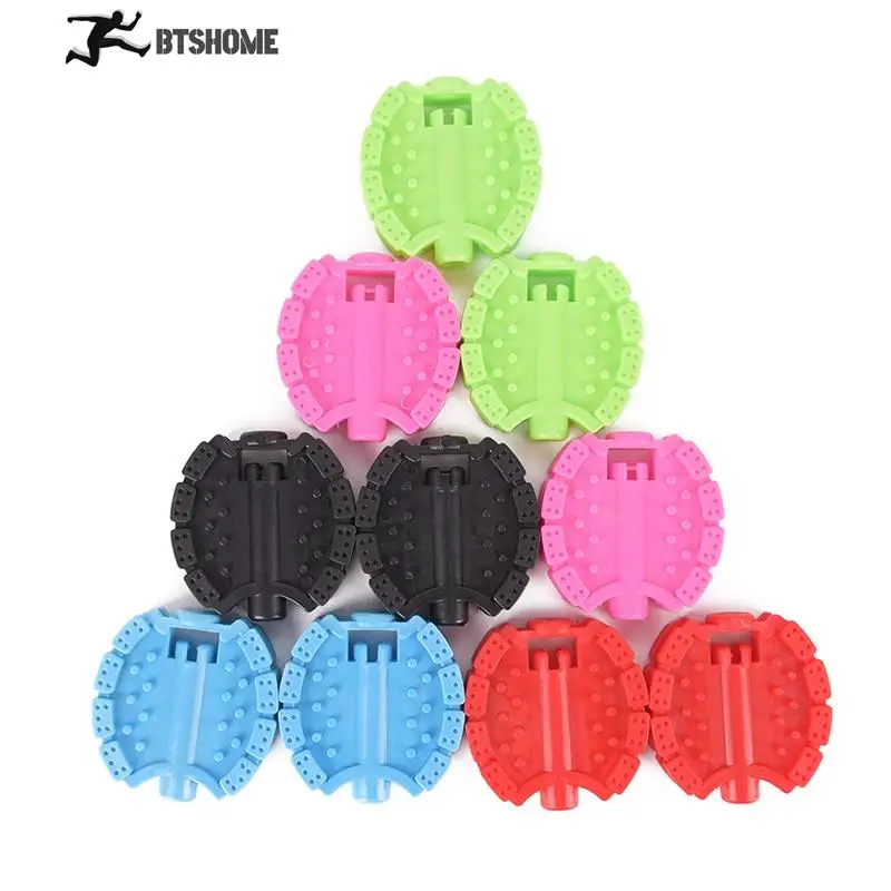 1 Pair Bicycle Pedal Children Bike Tricycle Replacement Non Slip Replacement Pedal Bicycle Accessories 5 Colors High Quality