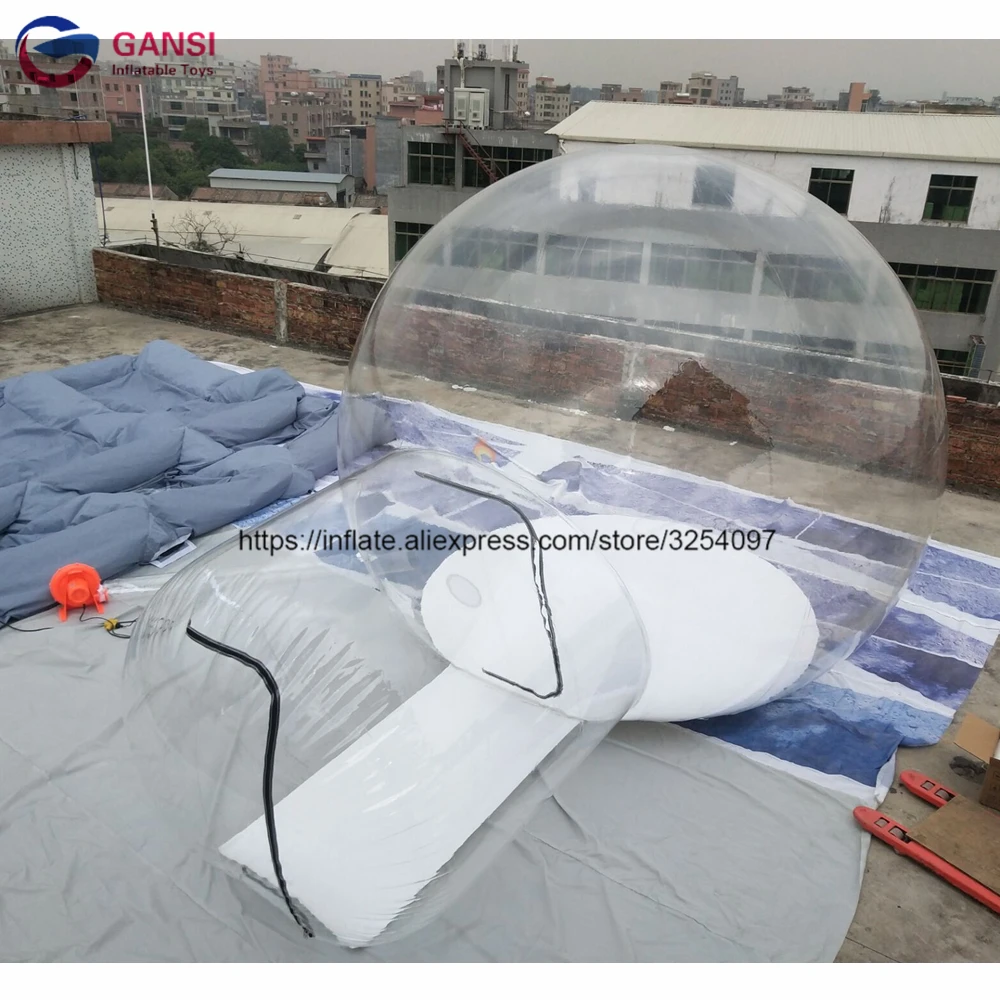 

Cheap Inflatable Dome Bubble Tent Blow Up Inflatable Camping Tent With Entrance