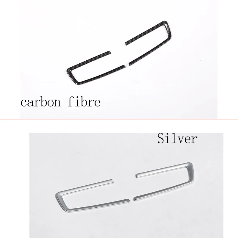 2 Pcs For BMW 2 Series F45 F46 218i 2015-2017 Car Accessories ABS Chrome Mode Button Frame Cover Trim