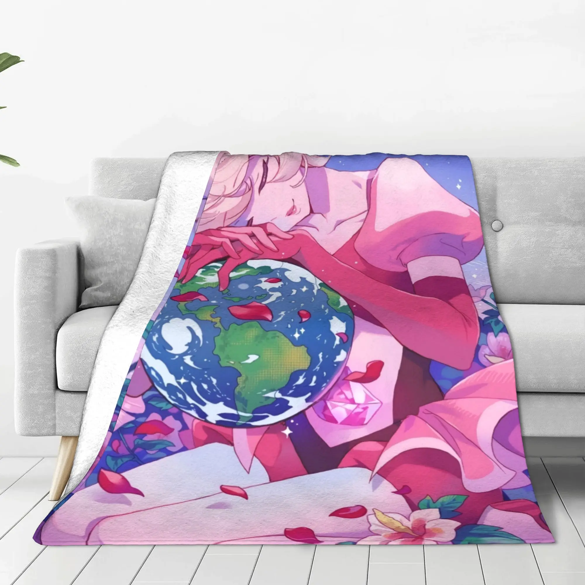 Steven Universe Blanket All Season Steven Universe  Breathable Ultra-Soft Throw Blankets For Bedding Couch Bedding Throws