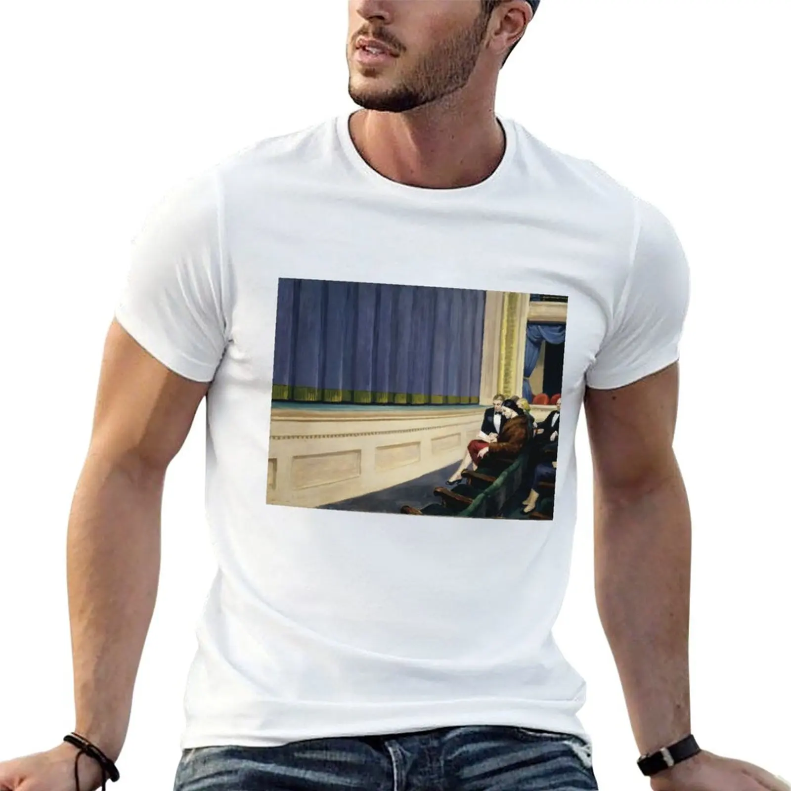 Edward Hopper T-Shirt Lightweight Cooling Short Sleeve Tee